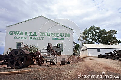 Gwalia Ghost Town Museum Western Australia Editorial Stock Photo
