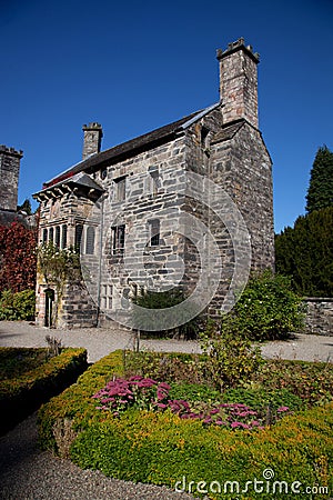 Gwydir Castle Stock Photo