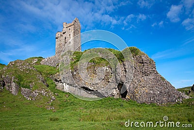 Gylen Castle, Kerrera, Argyll and Bute, Scotland Stock Photo