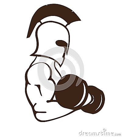 Gym logo Stock Photo