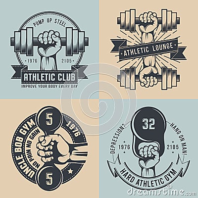 Gym logo Vector Illustration