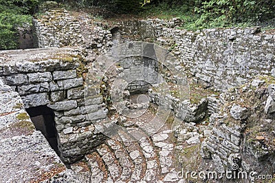 Ruins of Butrint. Albania Stock Photo