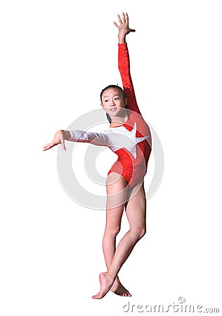 Gymnastics poses Stock Photo
