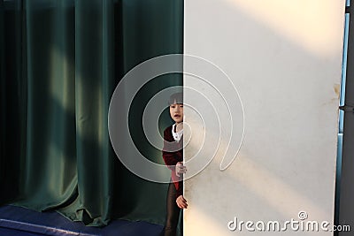 Gymnastics school in China Editorial Stock Photo