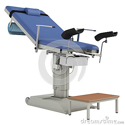 Gynecological chair Stock Photo