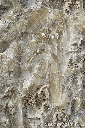 Gypsum Selenite Crystals Stock Photo