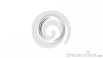 Gyroscopic Ring Elements Rotating Round With Alpha Stock Video Video Of Round Geometry