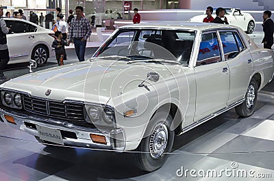 2013 GZ AUTOSHOW-Nissan Cedric Editorial Stock Photo