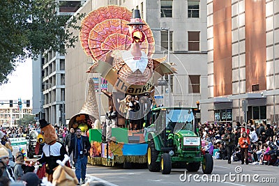 H-E-B Thanksgiving Day Parade Editorial Stock Photo