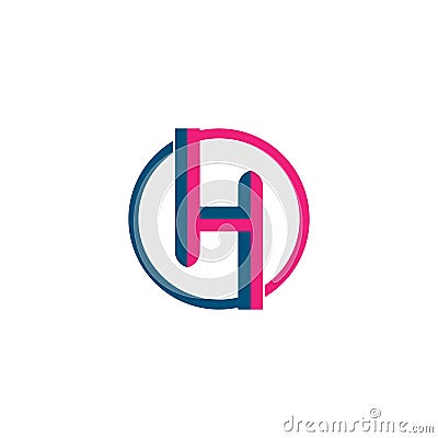 H Letter Logo Business Template Vector icon Vector Illustration