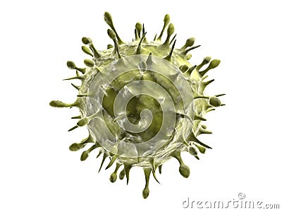 H1n1 virus Stock Photo