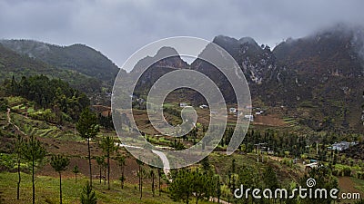 Ha Giang Loop - a motorbike adventure Stock Photo