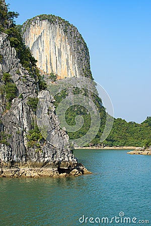 Ha Long Bay Cruise, North Vietnam Stock Photo