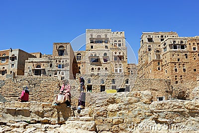 Habbabah, Yemen Editorial Stock Photo