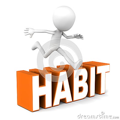 Habit Stock Photo