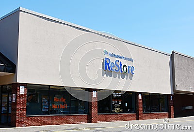 Habitat for Humanity ReStore Editorial Stock Photo