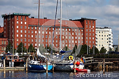 Habour view of helsinki Editorial Stock Photo