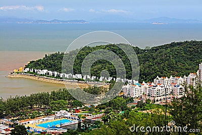 Hac Sa Beach, Macau, China Stock Photo