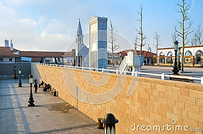 The Haci Bayram Mosque complex Stock Photo