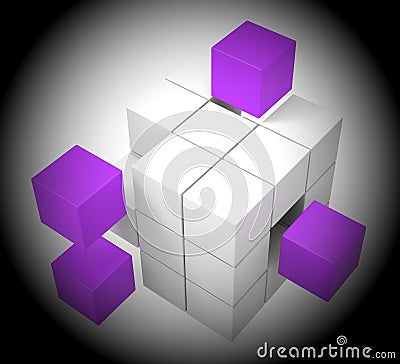 Hackathon Code Malicious Software Hack 3d Rendering Stock Photo