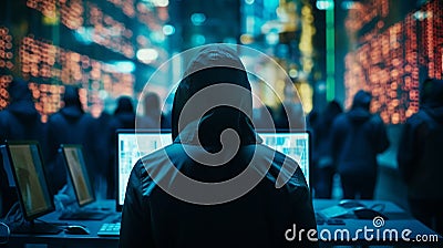 hacker anonymous hacking password Stock Photo