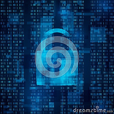 Hacker attack lockout. data protection from hacking. antivirus software. cyber security. vector Vector Illustration