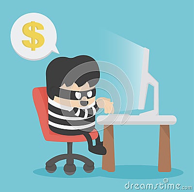 Hacker Vector Illustration