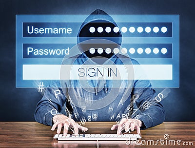 Hacker Stock Photo