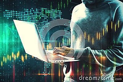 Investment and attack concept Stock Photo