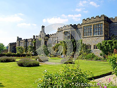 Haddon Hall, Derbyshire. Editorial Stock Photo