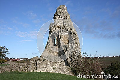 Hadleigh Castle Essex England Stock Photo