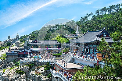 Haedong Yonggungsa Temple Editorial Stock Photo