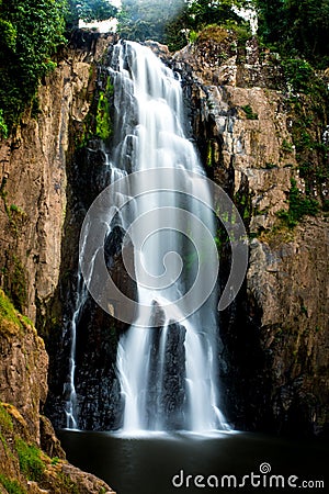 Haew-Narok waterfall, Kao Yai national park, Thailand Stock Photo