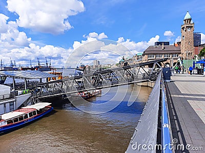 Hafen City in Hamburg Editorial Stock Photo