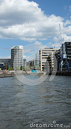 HafenCity Hamburg - Germany - Europa Editorial Stock Photo