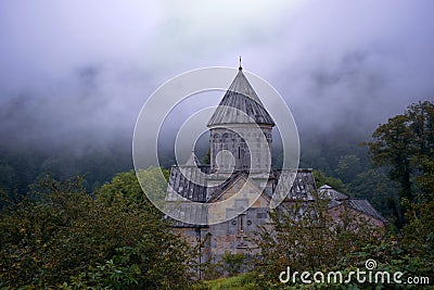 Haghartsin Monastery located near the city of Dilijan in Armenia Stock Photo