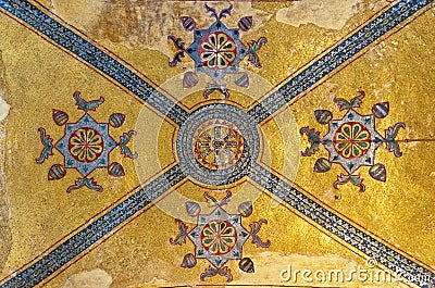 Hagia Sofia Interior 03 Editorial Stock Photo