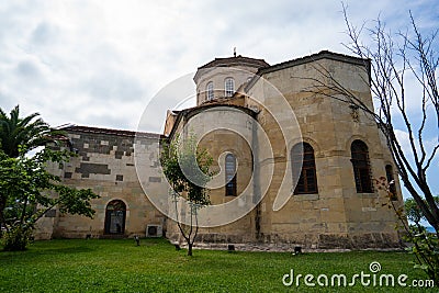 Hagia Sophia (the Holy Wisdom) is a formerly Greek Orthodox church that was converted into a mosque in 1584. Editorial Stock Photo