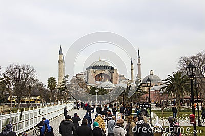 Hagia Sophia, Istanbul Editorial Stock Photo