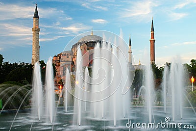 Hagia Sophia mosque Stock Photo