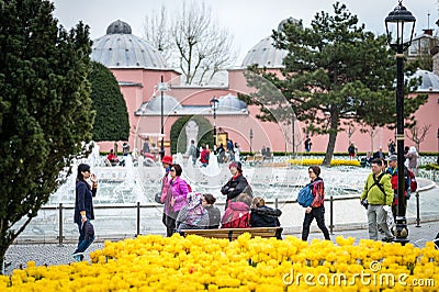 Hagia Sophia Museum in Istanbul, Turkey Editorial Stock Photo