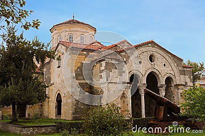 Hagia Sophia Museum Trabzon, north eastern turkey Editorial Stock Photo