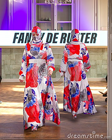 The Hague Fashion Week 2022: Fanny de Ruyter designer collection Editorial Stock Photo