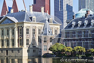 08-23-2022.The Hague,The Netherlands.Dutch parliament. Editorial Stock Photo