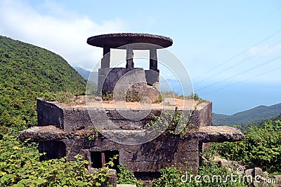 Hai Van Pass Vietnam Stock Photo