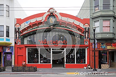 Haight-Asbury District, San Francisco Editorial Stock Photo