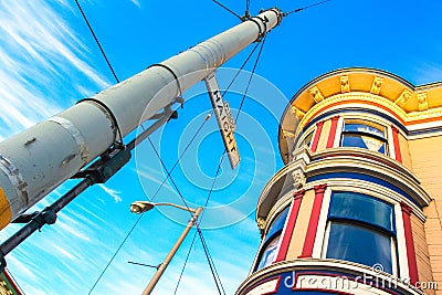 Haight Street Sign in San Francisco Stock Photo