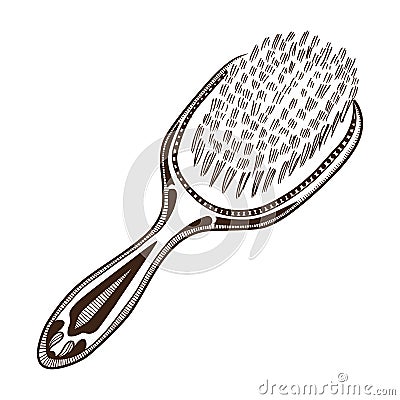 Hair Brush. Stock Photo - Image: 37460830