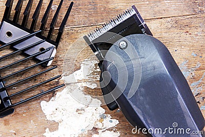 Hair clipper Stock Photo