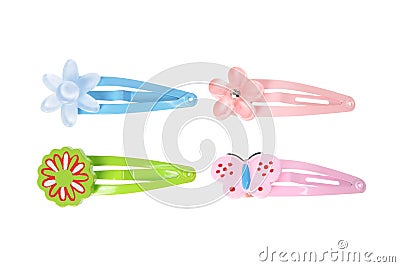 Hair Clips Stock Photo